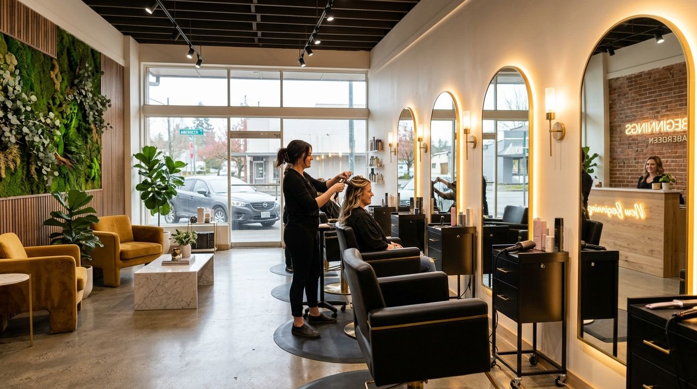 Illustration of New beginnings, Aberdeen Washington., beauty salon in Aberdeen, WA, photo 1 of 1