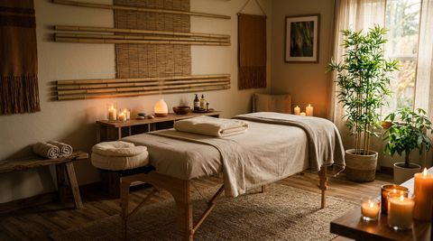 Illustration of ZenMe, massage spa in Aberdeen, WA
